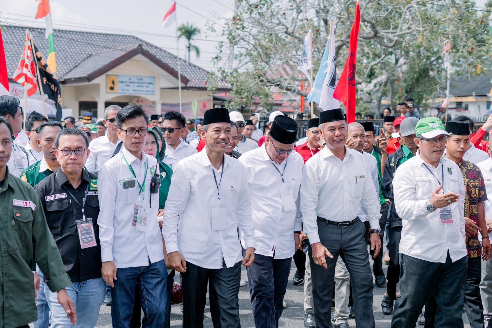 HARI KEDUA PENDAFTARAN BAKAL PASANGAN CALON BUPATI DAN WAKIL BUPATI OGAN KOMERING ILIR