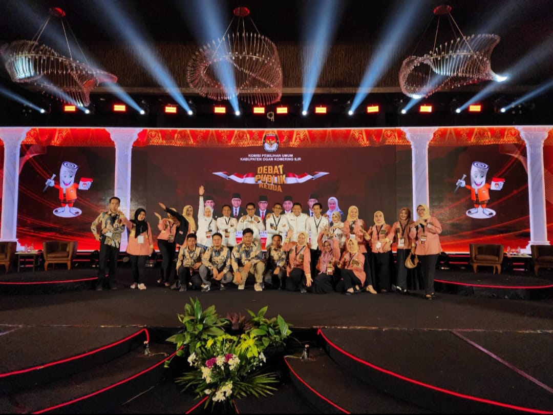 DEBAT PUBLIK KEDUA CABUP DAN CAWABUP KAB OKI 2024 22-11-2024